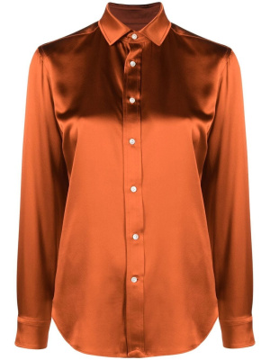 

Satin-silk long-sleeve shirt, Polo Ralph Lauren Satin-silk long-sleeve shirt