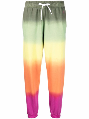 

Ombre-effect tapered-leg track pants, Polo Ralph Lauren Ombre-effect tapered-leg track pants