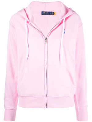 

Embroidered logo zip hoodie, Polo Ralph Lauren Embroidered logo zip hoodie