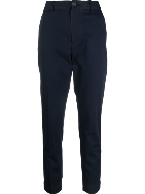 

Cropped slim-cut chinos, Polo Ralph Lauren Cropped slim-cut chinos
