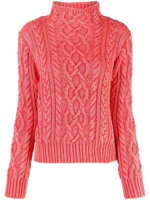 

Aran cable-knit jumper, Polo Ralph Lauren Aran cable-knit jumper