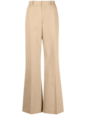 

High-waisted flared trousers, Polo Ralph Lauren High-waisted flared trousers