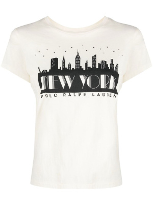 

Graphic-print short-sleeve T-shirt, Polo Ralph Lauren Graphic-print short-sleeve T-shirt