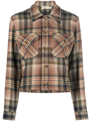 

Check cropped shirt, Polo Ralph Lauren Check cropped shirt