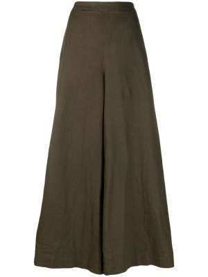 

Linen palazzo flat-front trousers, Polo Ralph Lauren Linen palazzo flat-front trousers