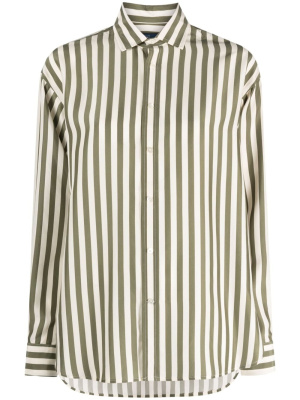 

Striped silk shirt, Polo Ralph Lauren Striped silk shirt