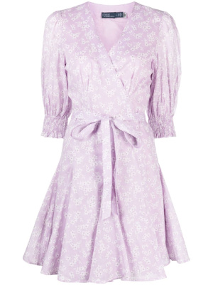 

Floral-print wrap dress, Polo Ralph Lauren Floral-print wrap dress