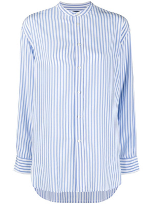 

Stripe-print silk shirt, Polo Ralph Lauren Stripe-print silk shirt
