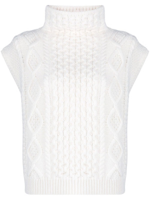 

Sleeveless knitted top, Polo Ralph Lauren Sleeveless knitted top