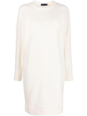 

Boucle long-sleeve dress, Polo Ralph Lauren Boucle long-sleeve dress