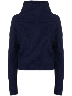 

Mock-neck ribbed jumper, Polo Ralph Lauren Mock-neck ribbed jumper