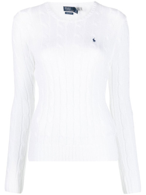 

Julianna cable-knit jumper, Polo Ralph Lauren Julianna cable-knit jumper