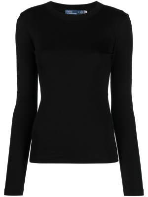 

Long-sleeve round-neck top, Polo Ralph Lauren Long-sleeve round-neck top