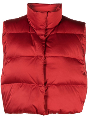 

Cropped padded down vest, Polo Ralph Lauren Cropped padded down vest