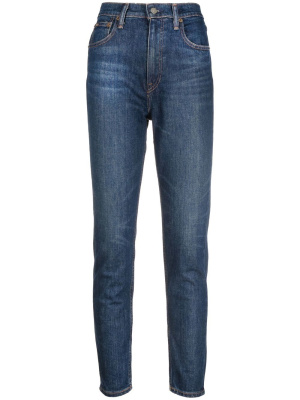 

High-rise skinny jeans, Polo Ralph Lauren High-rise skinny jeans
