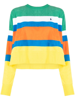 

Polo Pony striped sweatshirt, Polo Ralph Lauren Polo Pony striped sweatshirt