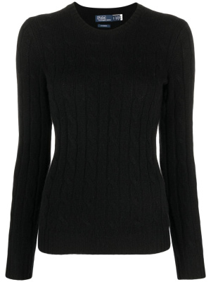 

Julianna cashmere cable-knit jumper, Polo Ralph Lauren Julianna cashmere cable-knit jumper