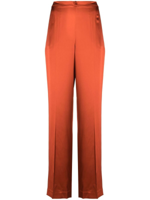 

High-waisted silk trousers, Polo Ralph Lauren High-waisted silk trousers