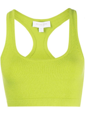 

Cropped cashmere-blend tank top, Michael Kors Collection Cropped cashmere-blend tank top