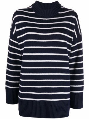 

Striped oversized wool jumper, Polo Ralph Lauren Striped oversized wool jumper