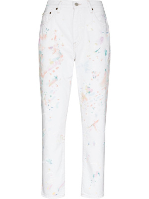 

Paint-splatter Avery jeans, Polo Ralph Lauren Paint-splatter Avery jeans