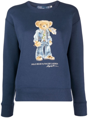 

Polo Bear-print sweatshirt, Polo Ralph Lauren Polo Bear-print sweatshirt