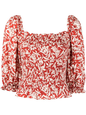

Off-shoulder blouse, Polo Ralph Lauren Off-shoulder blouse