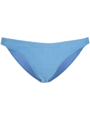 

Logo-knit bikini bottoms, Alexander Wang Logo-knit bikini bottoms
