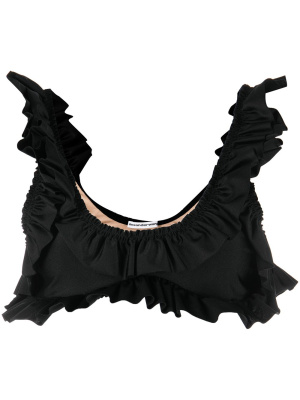 

Ruffled-detail bikini top, Alexander Wang Ruffled-detail bikini top