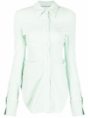 

Long-sleeved velvet shirt, Alexander Wang Long-sleeved velvet shirt