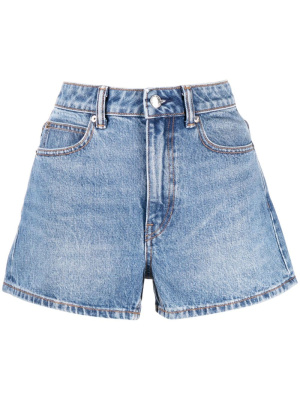 

Shorty high-rise denim shorts, Alexander Wang Shorty high-rise denim shorts