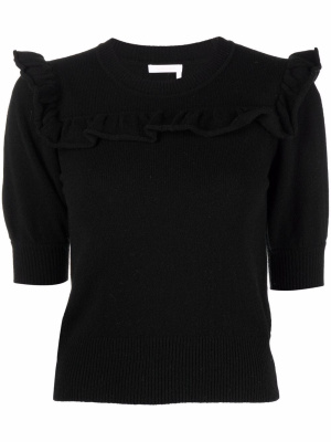 

Wool knit top, See by Chloé Wool knit top