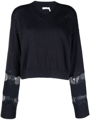 

Puff-sleeve jumper, See by Chloé Puff-sleeve jumper