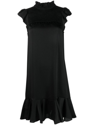 

Elasticated-band detail mini dress, See by Chloé Elasticated-band detail mini dress