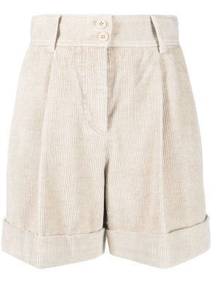 

High-waisted corduroy shorts, See by Chloé High-waisted corduroy shorts