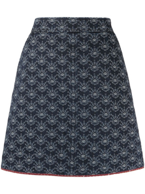 

Graphic-print mini skirt, See by Chloé Graphic-print mini skirt