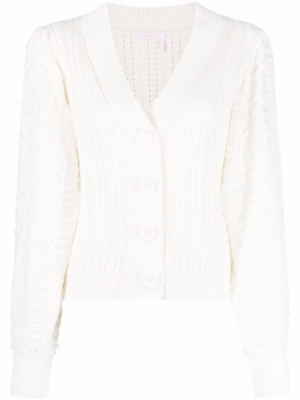 

Textured knit cardigan, See by Chloé Textured knit cardigan