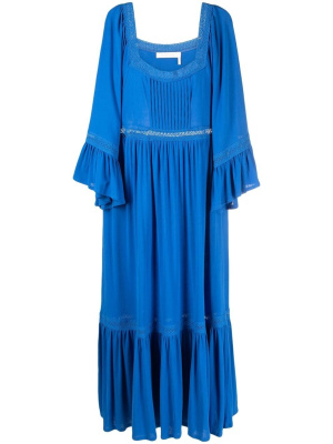 

Square-neck midi dress, See by Chloé Square-neck midi dress