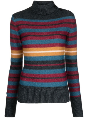 

Striped roll-neck jumper, See by Chloé Striped roll-neck jumper