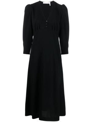 

V-neck flared dress, See by Chloé V-neck flared dress