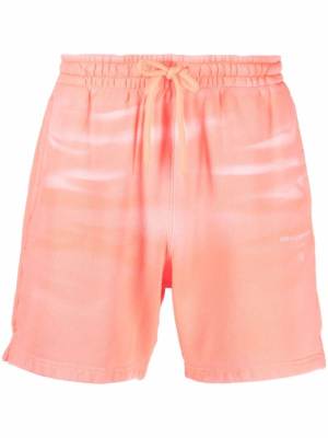 

Tie-dye cotton track shorts, Alexander Wang Tie-dye cotton track shorts