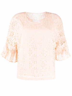 

Perforated florals blouse, See by Chloé Perforated florals blouse