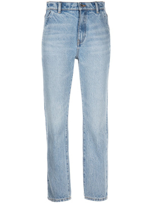 

High-waisted straight jeans, Alexander Wang High-waisted straight jeans