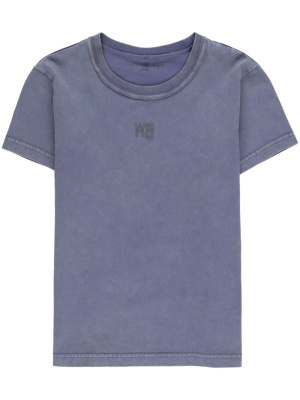 

Logo-print jersey T-shirt, Alexander Wang Logo-print jersey T-shirt