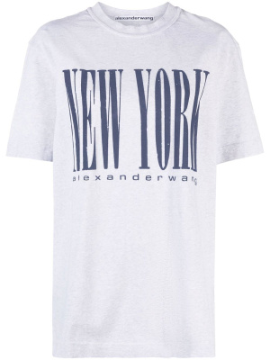 

New York-print T-shirt, Alexander Wang New York-print T-shirt