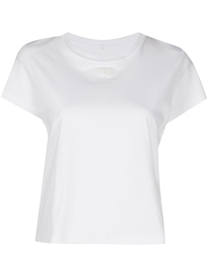 

Rubberised logo cotton T-shirt, Alexander Wang Rubberised logo cotton T-shirt