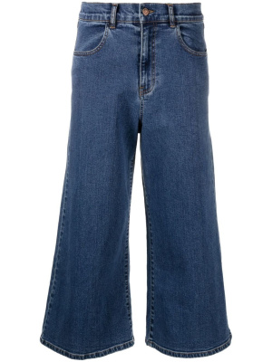 

Cropped wide-leg jeans, See by Chloé Cropped wide-leg jeans