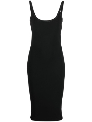 

Crystal-embellished jersey dress, Alexander Wang Crystal-embellished jersey dress