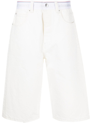 

Logo-webbing board shorts, Alexander Wang Logo-webbing board shorts
