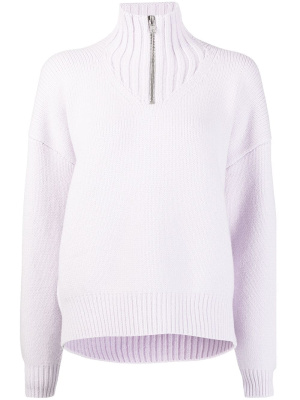 

Knitted zip up jumper, Alexander Wang Knitted zip up jumper